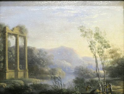 Landscape with Moses Saved from the Waters by Pierre Patel